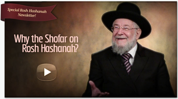Chief Rabbi Yisrael Meir Lau - Why the shofar on Rosh Hashanah?