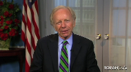 
	
		This video greeting was sent by Connecticut Senator Joseph Lieberman to the 800 participants of the 2011 National Jewish Retreat,  who were gathered in his home state to take part in this annual 5-day event.  His remarks reflect his great respect and encouragement for the participants who have dedicated their time to learning more about their Jewish identity